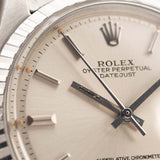 Rolex Datejust 1603 Plata 1973