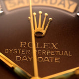 Rolex Day Date 18038 Marrón Vignette Diamante 1981