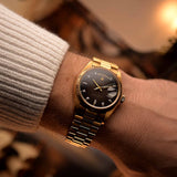 Rolex Day Date 18038 Marrón Vignette Diamante 1981