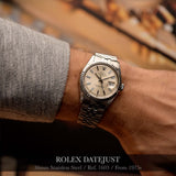 Rolex Datejust 1603 Plata 1975