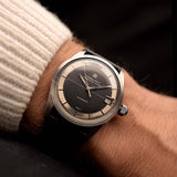 Universal Geneve 869112 Polerouter Super Negro años 60