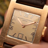Vacheron Constantin Tank 18k Rosé 1930s
