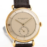 Vacheron Constantin Teardrop 18k Sub Second, década de 1940