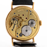 Zenith Art Deco Sub Second 18k Pontife 1939