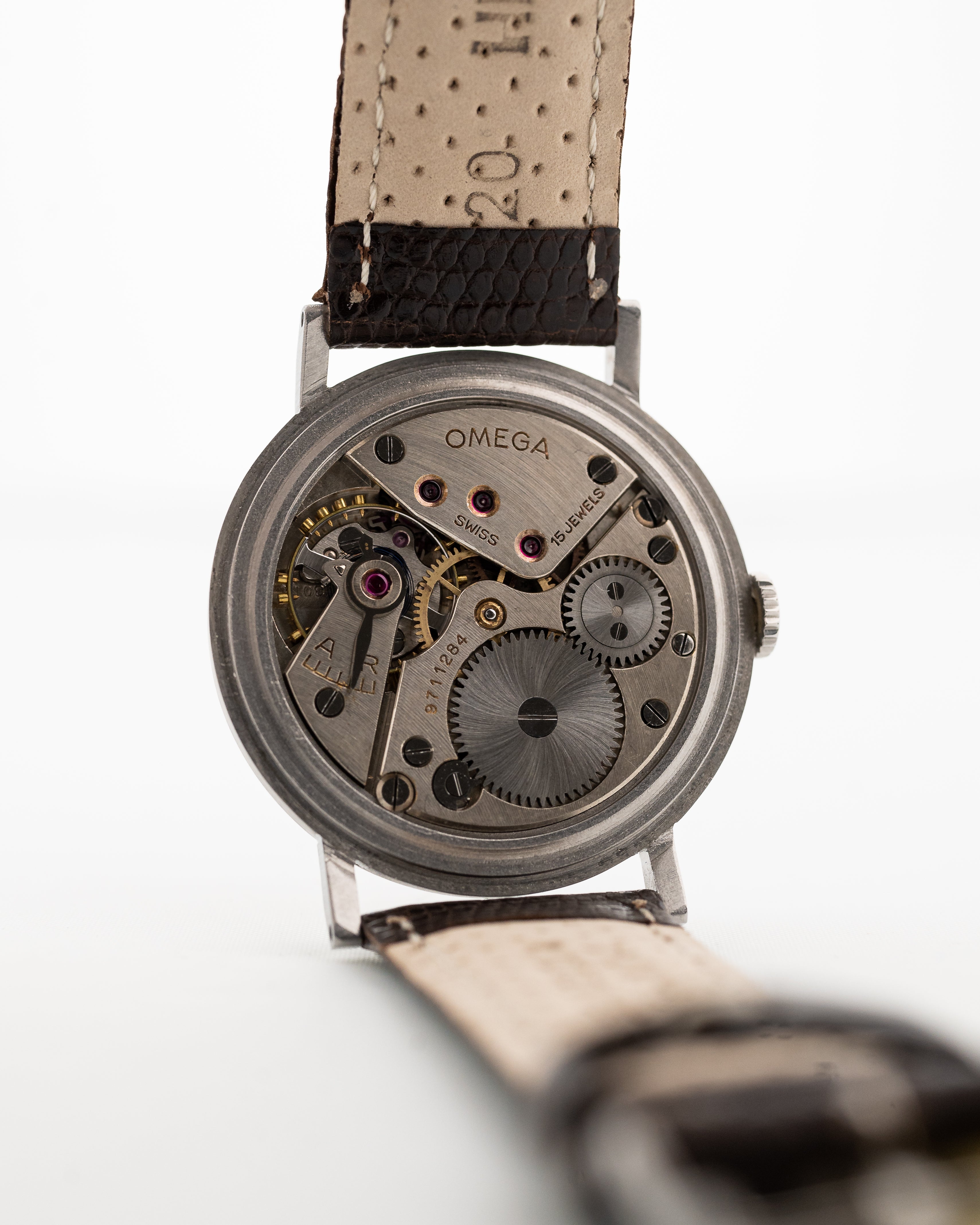 Omega Calatrava Cappuccino Jumbo 1943 GOLDAMMER