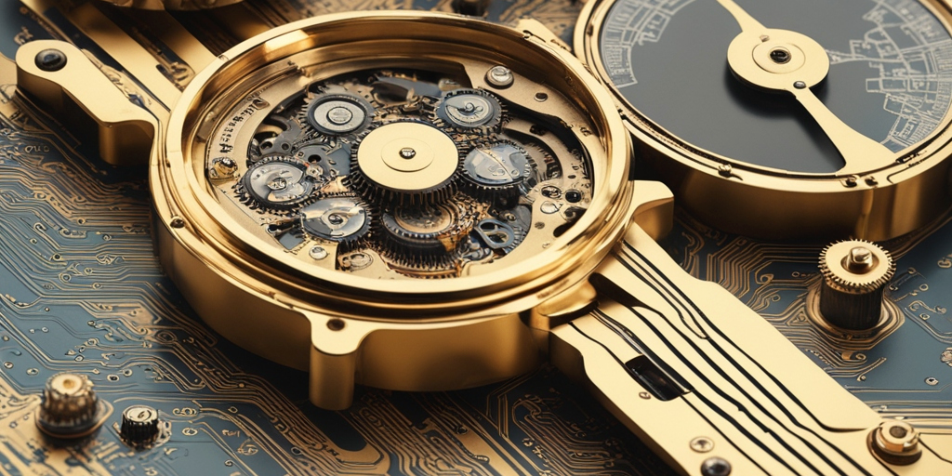 Comment envisager l'intelligence artificielle dans l'horlogerie ? Une image générée par l'IA