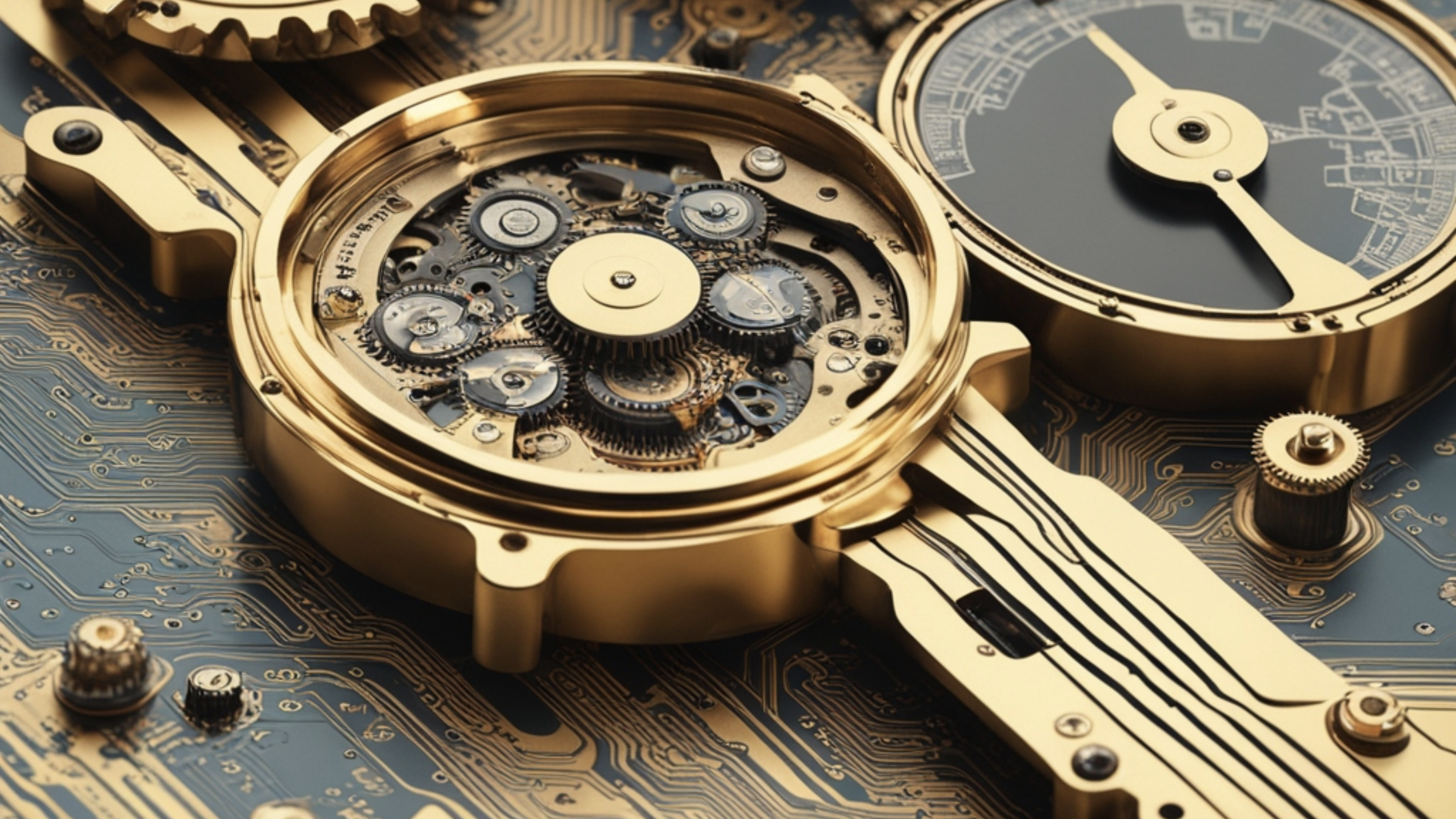 Comment envisager l'intelligence artificielle dans l'horlogerie ? Une image générée par l'IA