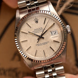 Rolex Datejust 16030 Silver Linen Dial 1987