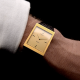 Rolex Cellini 18k Rectangulaire Hobnail 1976