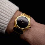 Cartier Santos 2965 Octagon 18k Ferrite 1980