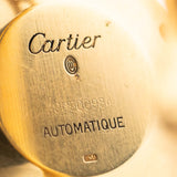 Cartier Santos 2965 Octagon 18k Ferrite 1980
