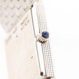 Piaget Carré or blanc 18k 1970