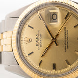 Rolex Datejust Pie Pan Two Tone 1975