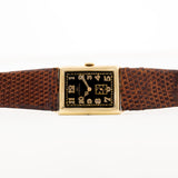 Iwc Rectangulaire Art Déco 14k 1928