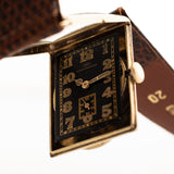 Iwc Rectangulaire Art Déco 14k 1928