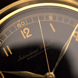 IWC Pre Hermet 14k Black Gilt 1937