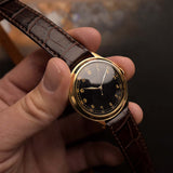 IWC Pre Hermet 14k Black Gilt 1937