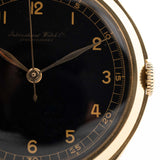 IWC Pre Hermet 14k Black Gilt 1937