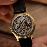 IWC Pre Hermet 14k Black Gilt 1940