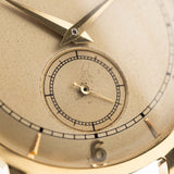 Jaeger LeCoultre 18k Railroad Sub Second 1950s