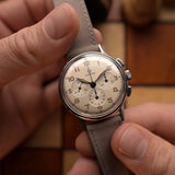 Omega Pre Cal. 321 Chronograph 2279 Silver 1940s