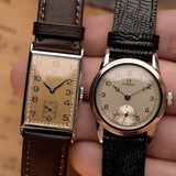 Omega Rectangular Art Deco Salmon 1935