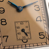 Omega Rectangular Art Deco Salmon 1935