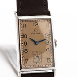 Omega Rectangular Art Deco Salmon 1935