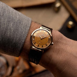 Omega Constellation 14355 Rose 18 carats à capuchon 1954