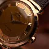 Omega Constellation 14355 Rose 18 carats à capuchon 1954