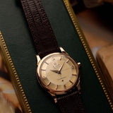 Omega Constellation 14381 Pie Pan 18 carats rose 1960