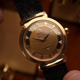 Omega Constellation 2930 à capuchon, en or rose 18 carats, 1958