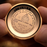 Omega Constellation 2930 à capuchon, en or rose 18 carats, 1958