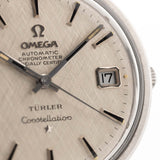 Omega Constellation 168018 "Türler" Cadran en lin 1960s