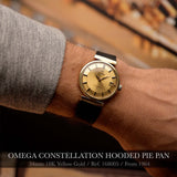 Omega Constellation 168005 Pie Pan 18k Hooded 1964