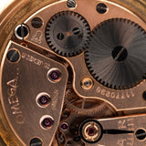 Omega Jumbo 2620 Sub Second 18k Rose 1947