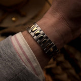 Patek Philippe 3800 Nautilus bicolore, années 1990