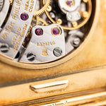 Vintage Patek Philippe Onyx 3649 Jumbo 1970 Mouvement en or jaune 18k