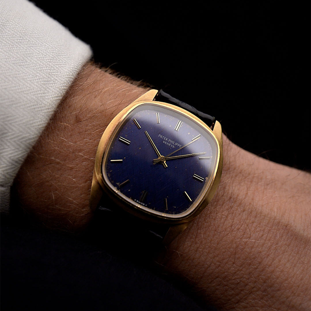 Patek Philippe 3585 Jumbo Blue 1980 d'occasion