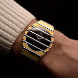 Piaget Polo 7661 Jumbo Onyx Zebra, années 1980