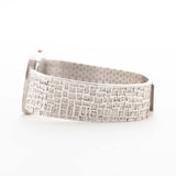Vintage Piaget TV 12735 Lapis Lazuli Diamond 1970 original Piaget intégré Bracelet en or blanc 18k 
