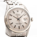Rolex 1601 Datejust Pie Pan Argent 1973