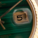 Rolex 1601 Datejust 18k Malachite 1968