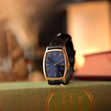 Rolex Cellini 3807 Rectangulaire Bleu 1973