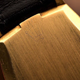 Rolex Cellini 3807 Rectangulaire Bleu 1973
