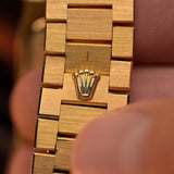 Rolex Cellini 4350 Octagon Wood 1981