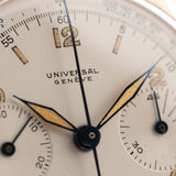 Universal Geneve 12439 Uni Compax Rosé 1940s