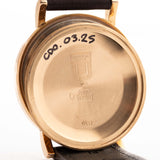 Universal Geneve Polerouter 10234 DeLuxe 18k Rose 1950s