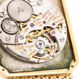 Vacheron Constantin 7457 Rectangulaire 18 carats Noir Années 1970