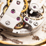 Vacheron Constantin 18 carats, goutte d'eau à gradins, années 1940